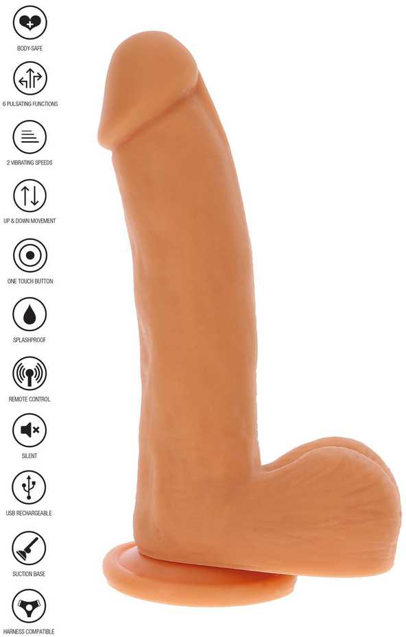 Get Real TOYJOY Magnetinio impulso pasitikėjimo dildo