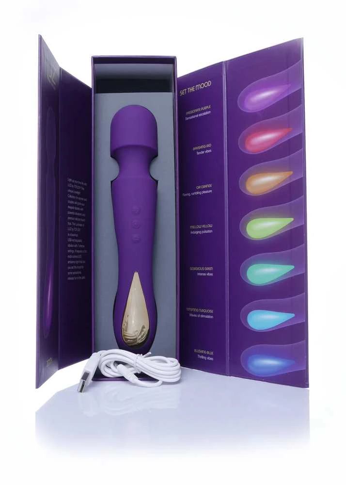 TOYJOY Masažuoklis klitorinė lazdelė led 7 režimų seksas 23cm