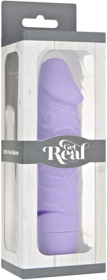 Get Real TOYJOY Mažas silikoninis vibratorius tikras varpos 15cm