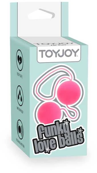 Toy joy TOYJOY Dvigubi geišos orgazmo kamuoliukai kegel meilės seksas