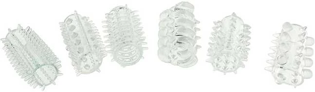 TOYJOY Rinkinys varpą stimuliuojantys įklotai x6