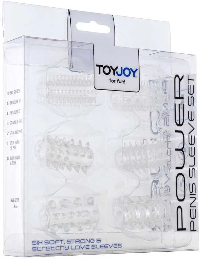 TOYJOY Rinkinys varpą stimuliuojantys įklotai x6