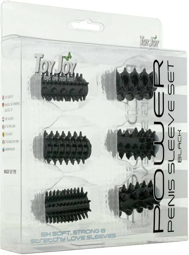 TOYJOY Rinkinys varpą stimuliuojantys įklotai x6