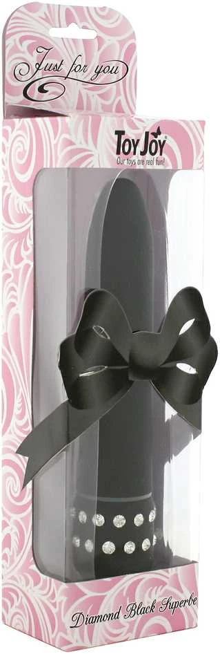 TOYJOY Plonas, lygus, klasikinis krištolo vibratorius, 15 cm