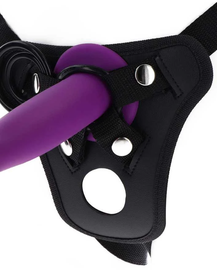 Get Real TOYJOY Strap-On Pleasure diržai Juodas