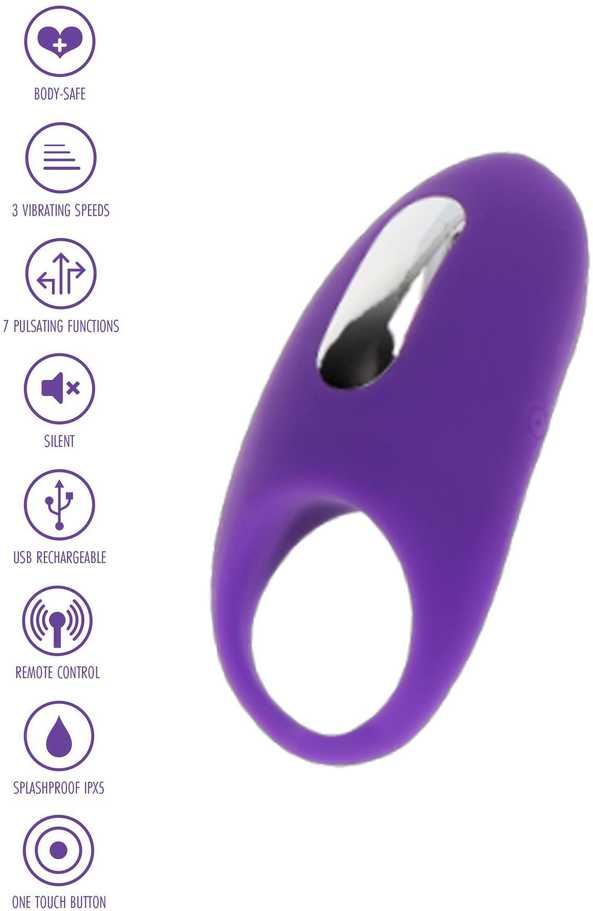 TOYJOY Tease & Arouse C-Ring Violetinė