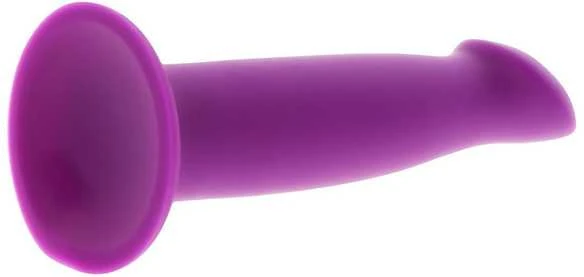 Get Real TOYJOY Siauras dildo su siurbtuku prisegamam dirželiui 15cm