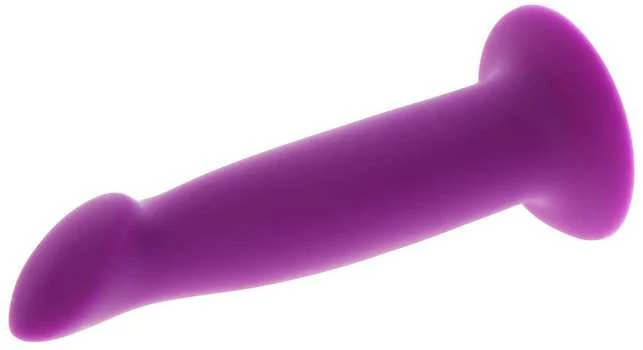 Get Real TOYJOY Siauras dildo su siurbtuku prisegamam dirželiui 15cm