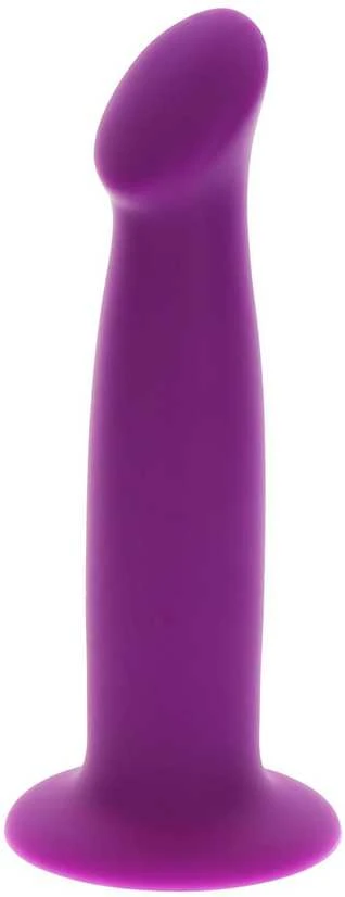 Get Real TOYJOY Siauras dildo su siurbtuku prisegamam dirželiui 15cm