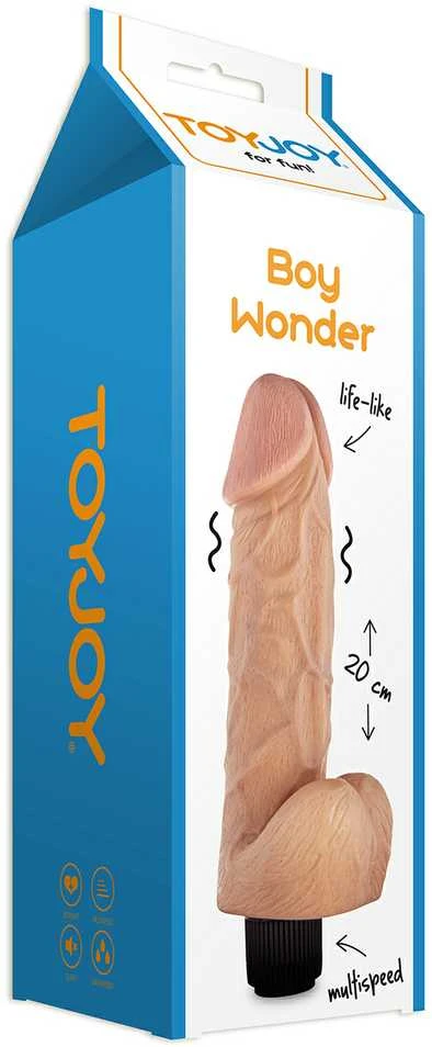 TOYJOY Wibrator-BOY WONDER VIBRATING DONG FLESH