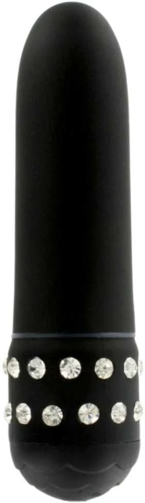 TOYJOY Classic vibratorius dekoruotas briliantais, 7 režimai