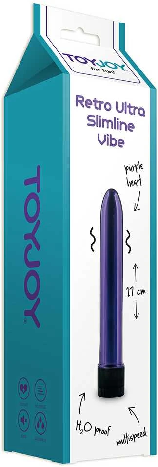 TOYJOY Wibrator-RETRO ULTRA SLIMLINE VIBE PURPLE