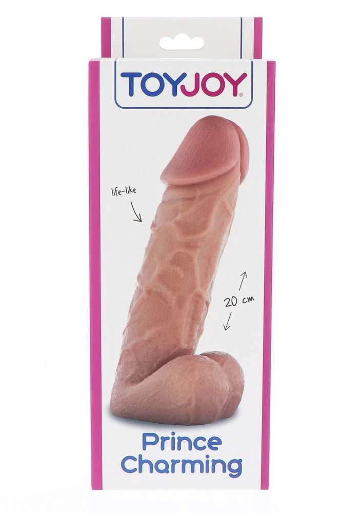 TOYJOY Didelis vielinis tikroviškas penis su sėklidėmis 20 cm