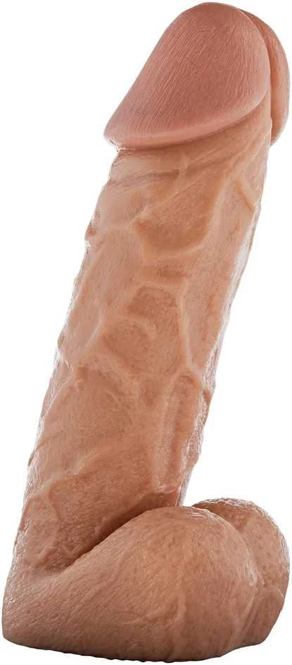 TOYJOY Didelis vielinis tikroviškas penis su sėklidėmis 20 cm