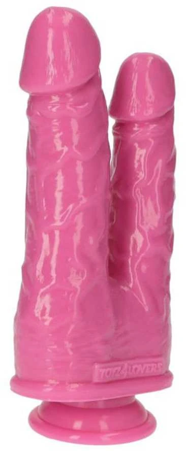 Toyz4Lovers Dildo, skirtas dvigubam analiniam makšties įsiskverbimui 18c