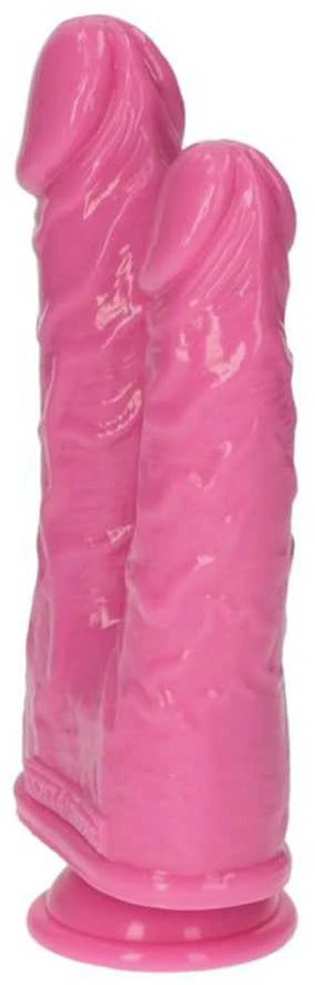 Toyz4Lovers Dildo, skirtas dvigubam analiniam makšties įsiskverbimui 18c