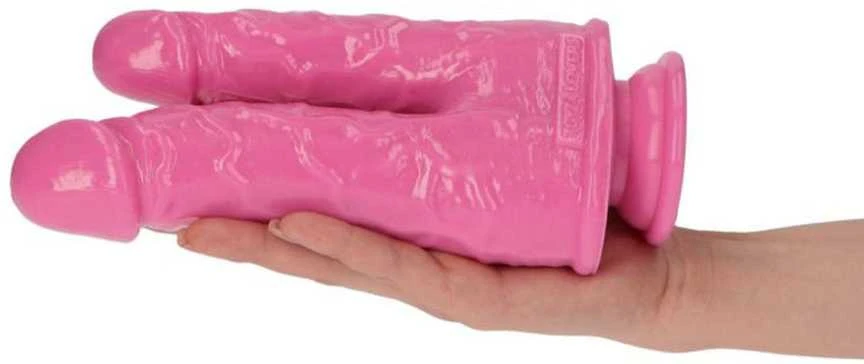 Toyz4Lovers Dildo, skirtas dvigubam analiniam makšties įsiskverbimui 18c