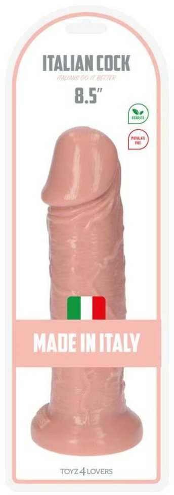 Toyz4Lovers Dildo ant siurbtuko tikroviškas didelis penis 22cm