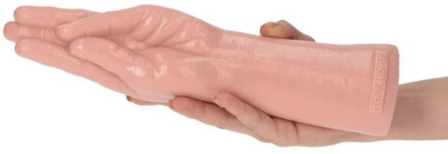 Kumščio formos dildo 28 cm