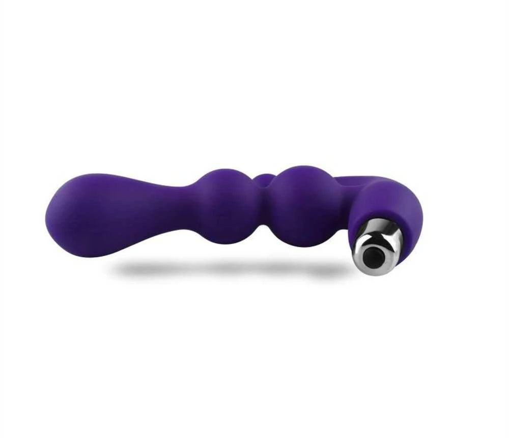 Toyz4Lovers Dvipusis vibratorius makšties analiniai kamuoliukai g taškas 15cm