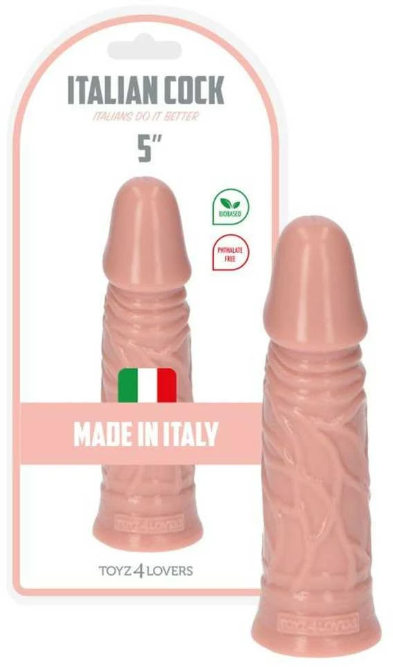 Toyz4Lovers Storas kūno spalvos tikroviškas gyslų penis 13 cm