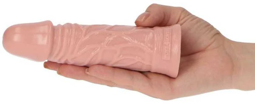 Toyz4Lovers Storas kūno spalvos tikroviškas gyslų penis 13 cm