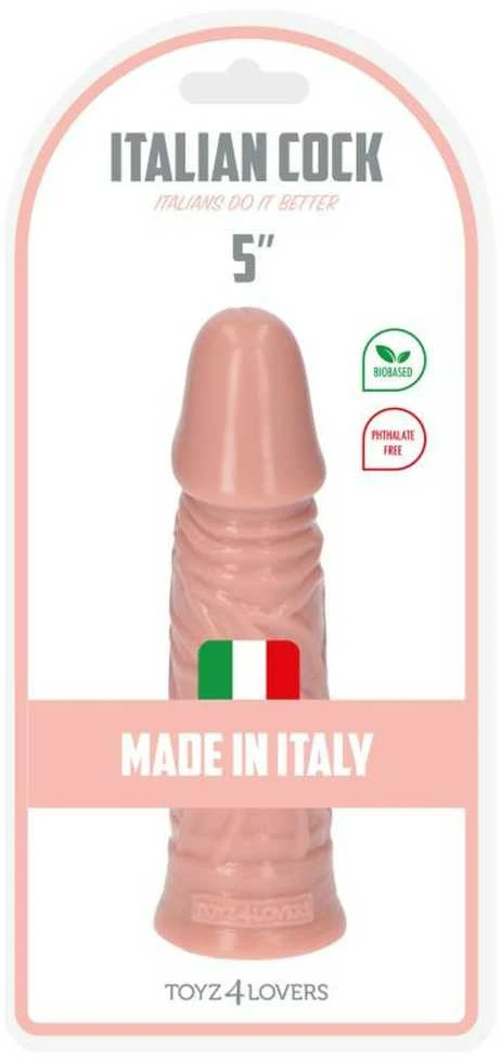 Toyz4Lovers Storas kūno spalvos tikroviškas gyslų penis 13 cm