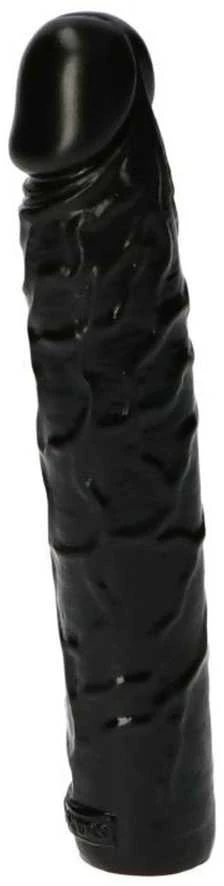 Toyz4Lovers Juoda vingiuotas analinis dildo, atsparus vandeniui 16,5 cm