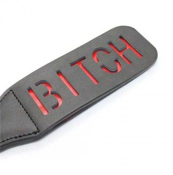Odinė plakimo plūdė su BITCH išpjova
