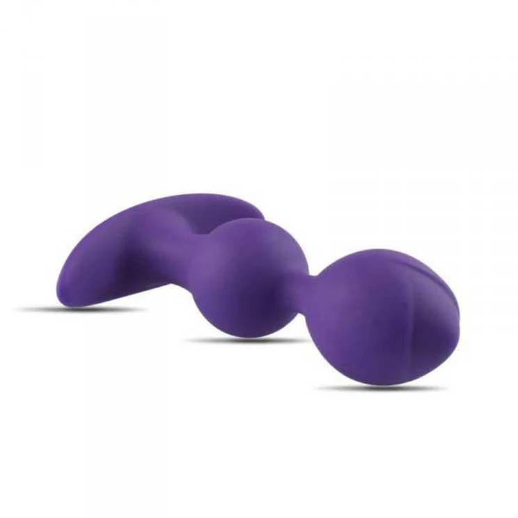 Violetinis silikoninis analinis kištukas