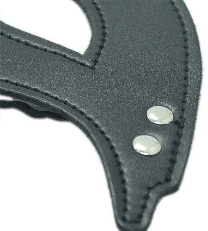 Toyz4Lovers Maska skórzana BDSM Maschera mistery juodas