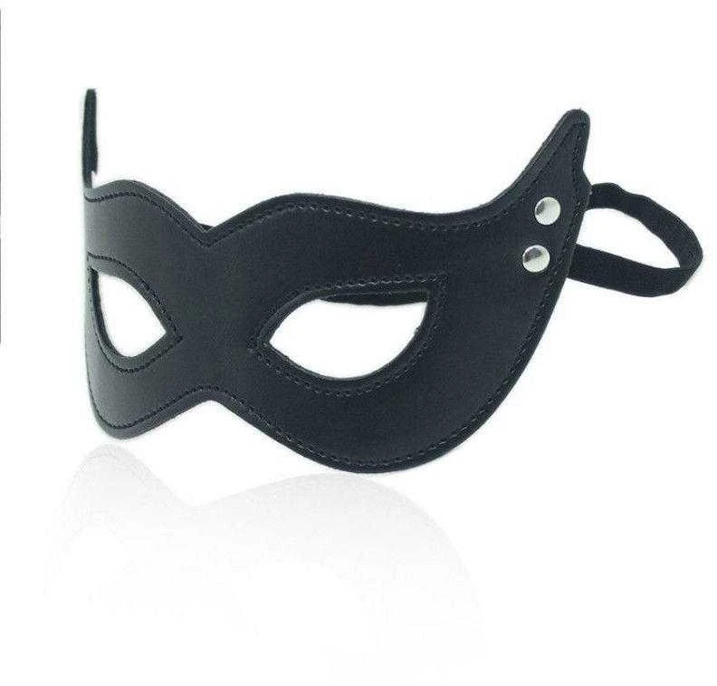 Toyz4Lovers Maska skórzana BDSM Maschera mistery juodas