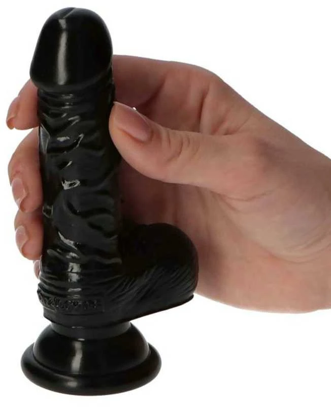 Toyz4Lovers Small juoda vingiuotas penio siurbtukas 10,5 cm