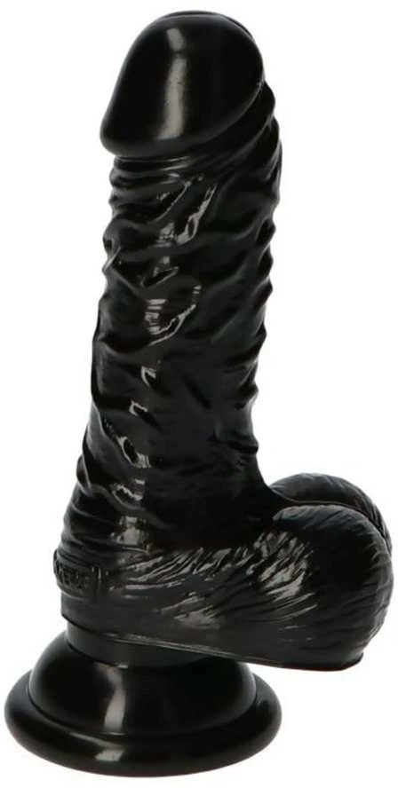 Toyz4Lovers Small juoda vingiuotas penio siurbtukas 10,5 cm