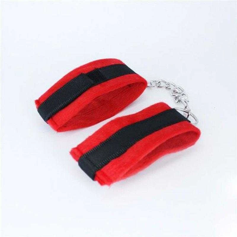 Toyz4Lovers Pejcz-Bondage Kit Raudona