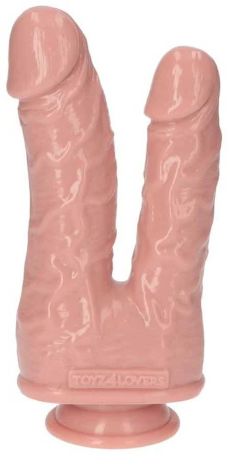 Toyz4Lovers Dvigubas, styguotas, tikroviškas dildo