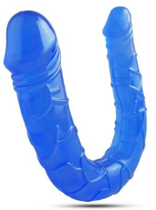 Toyz4Lovers Dvipusis dvipusis makšties analinis dildo, 15 cm