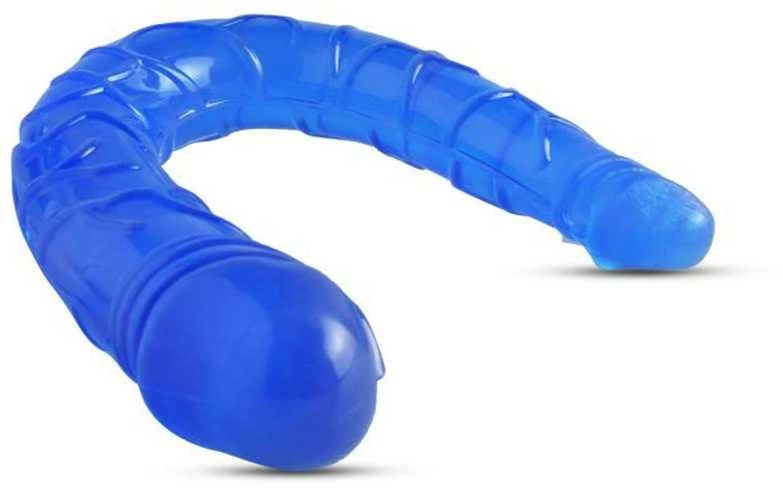 Toyz4Lovers Dvipusis dvipusis makšties analinis dildo, 15 cm