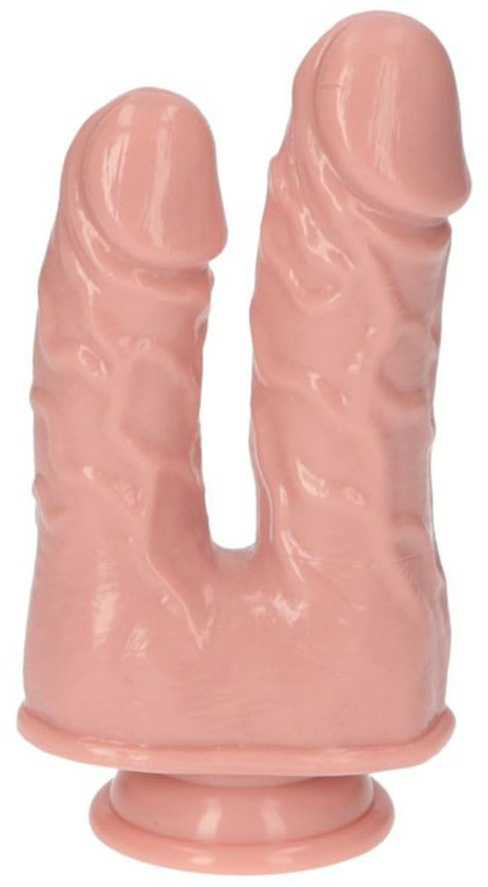 Toyz4Lovers Dvigubas dildo makšties ir išangės stimuliacijai