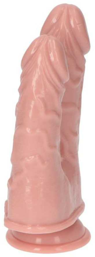 Toyz4Lovers Dvigubas dildo makšties ir išangės stimuliacijai