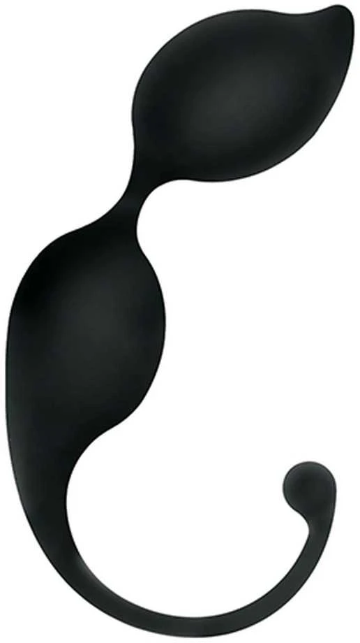 Toyz4Lovers Kulki-PALLINE TRIGGER SILICONE Juodas