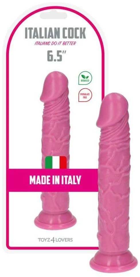 Toyz4Lovers Rožinė Dildo- Amedeo Rožinė
