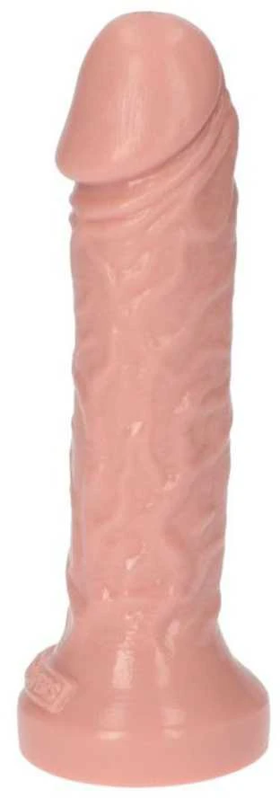 Toyz4Lovers tikroviškas vingiuotas dildo su siurbtuku 16,5 cm