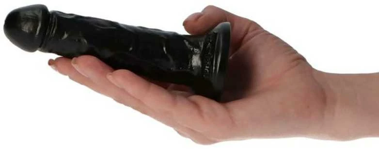 Toyz4Lovers Realistyczne juoda żylaste dildo su przyssawką