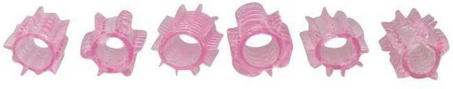 Toyz4Lovers Rinkinys 6 varpos rankovės su smeigtukais stimuliuoja