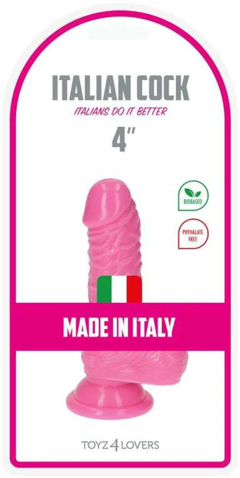 Toyz4Lovers Rožinė żylaste dildo gumowe su przyssawką 10,5 cm