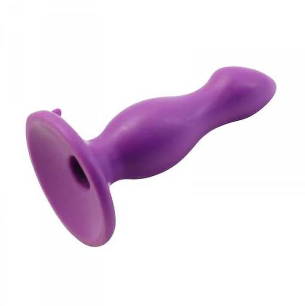 Toyz4Lovers Silikoninis analinis kištukas su stipriu siurbtuku sex 9cm