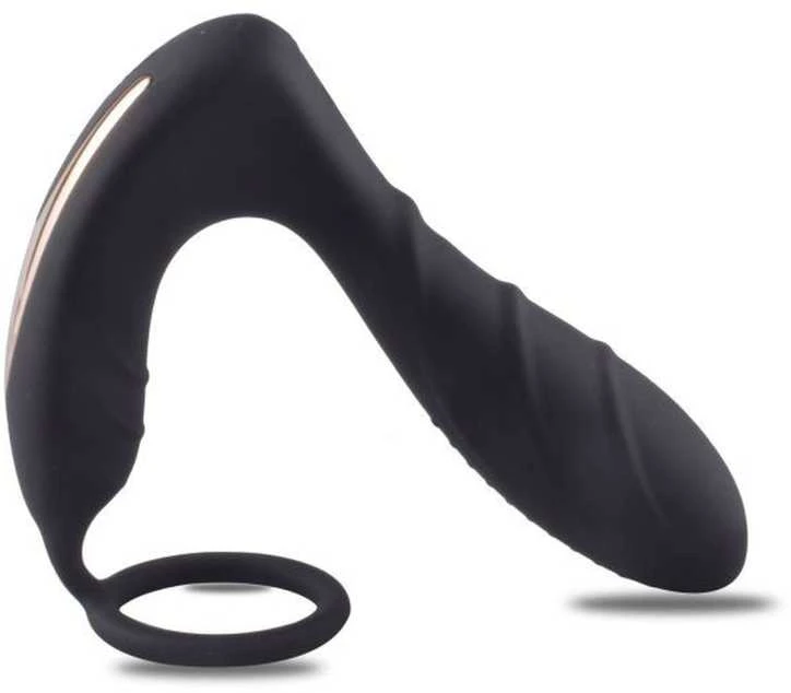 Toyz4Lovers Stimolatore prostatico vibrante con anello fallico