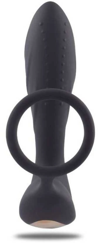 Toyz4Lovers Stimolatore prostatico vibrante con anello fallico