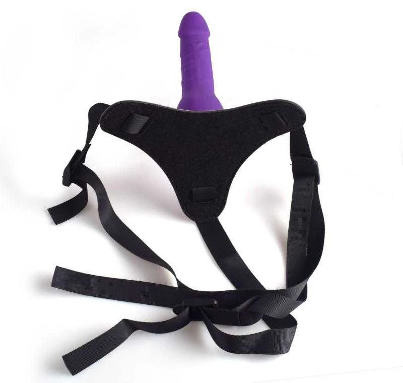 Toyz4Lovers Strap-on diržai reguliuojami dildo penio diržai 14cm